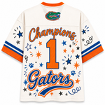 ChaoticClub Mascot Preppy Team Game Day Mesh Jersey
