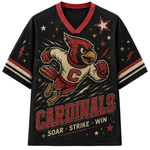 Chaotic Club Retro Mascot Lightning Game Day Mesh Jersey