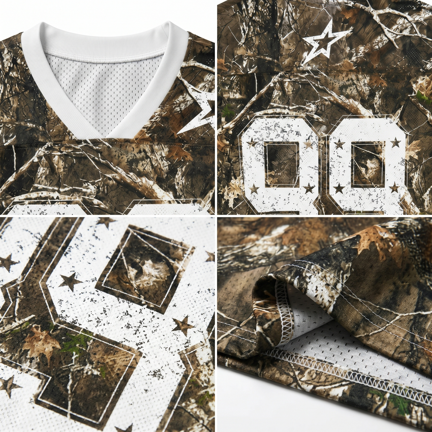 ChaoticClub Pesonalized Camo Mesh Jersey