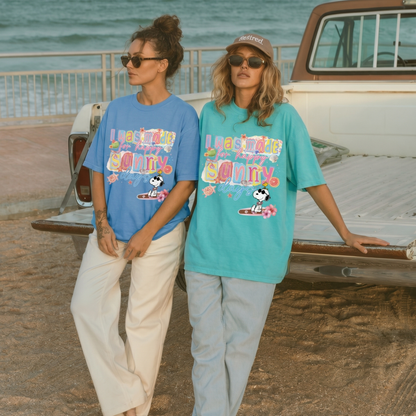 ChaoticClub Summer Sunny Days Dog Neon T-shirt
