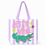 Striped Later Gator Summer After Tote Bag