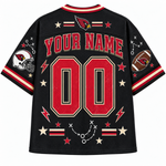 Chaotic Club Mascot Football Doodles Game Day Mesh Jersey