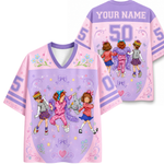 ChaoticClub  Jones Children's Book Back to School Mesh Jersey