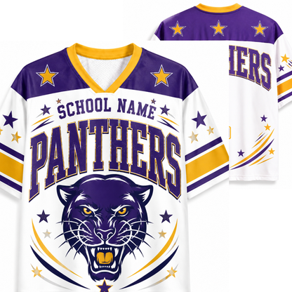 Chaotic Club Retro School Mascot School Spirit Team Mesh Jersey