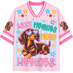 ChaoticcClub Less Meanies More Weenies Mesh Jersey