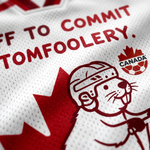 ChaoticClub Off To Commit Tomfoolery Canada Mesh Jersey