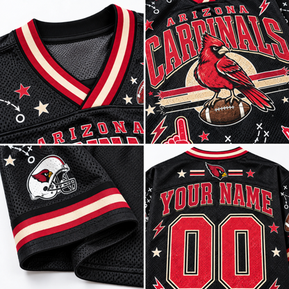 Chaotic Club Mascot Football Doodles Game Day Mesh Jersey