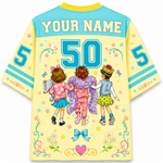 ChaoticClub  Jones Children's Book Back to School Mesh Jersey