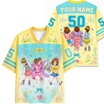 ChaoticClub  Jones Children's Book Back to School Mesh Jersey