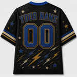 Chaotic Club Retro Mascot Lightning Game Day Mesh Jersey