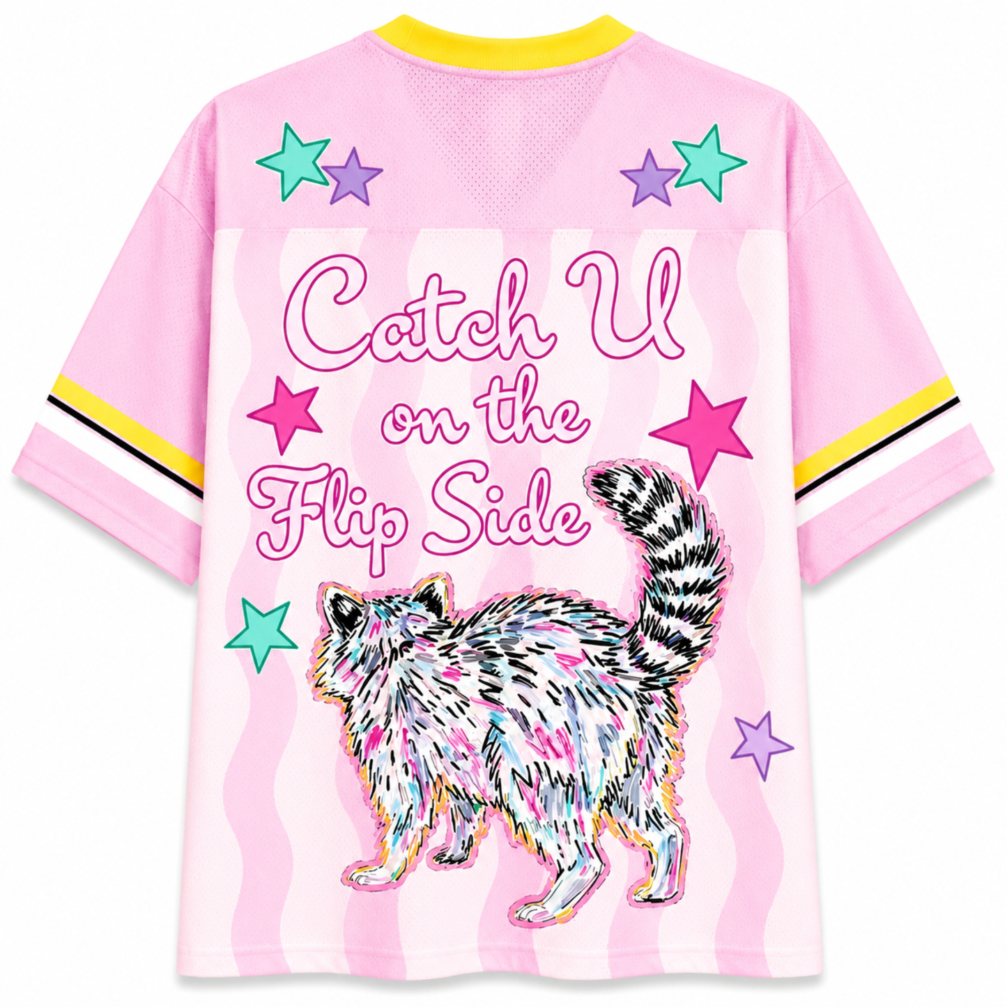 ChaoticClub See Ya Soon Raccoon Mesh Jersey