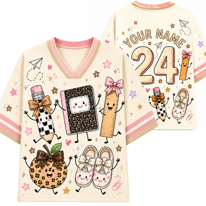 Chaotic Club Brushstroke It's a Good Day for Learning Mesh Jersey