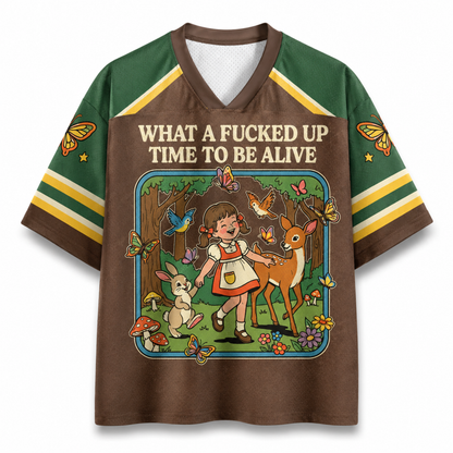 ChaoticClub What A Fucked Up Time Mesh Jersey