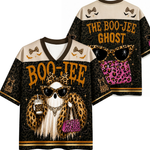 ChaoticClub Boo Jee Leopard Mesh Jersey