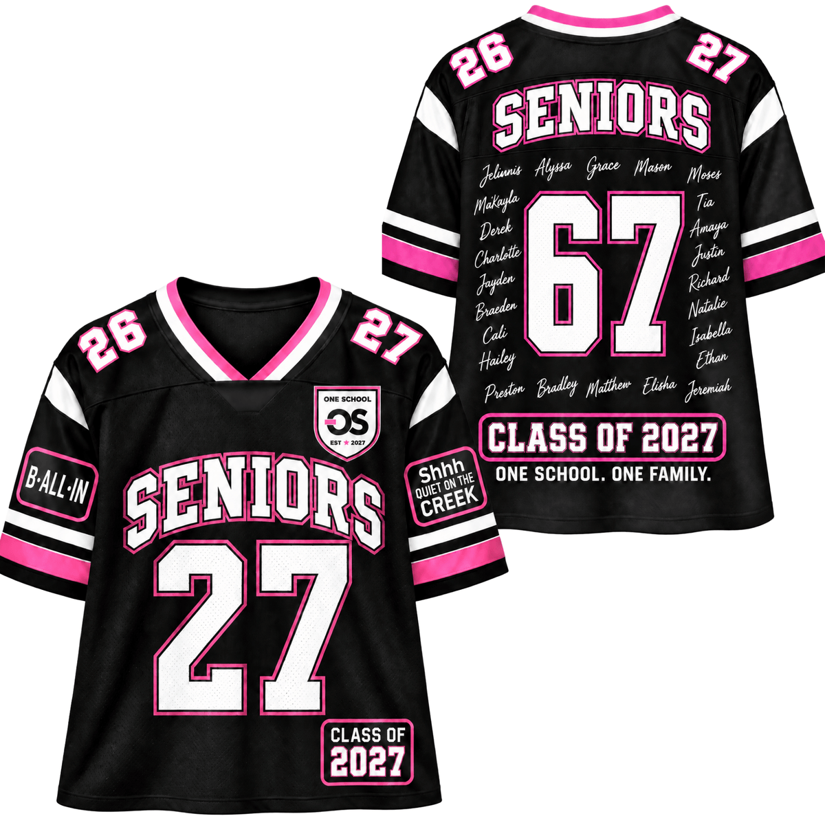 Chaotic Club Class Of 2027 Mesh Jersey