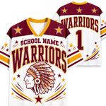 Chaotic Club Retro School Mascot School Spirit Team Mesh Jersey