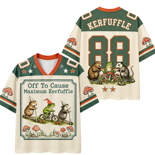 ChaoticClub Off To Cause Maximum Kerfuffle Mesh Jersey