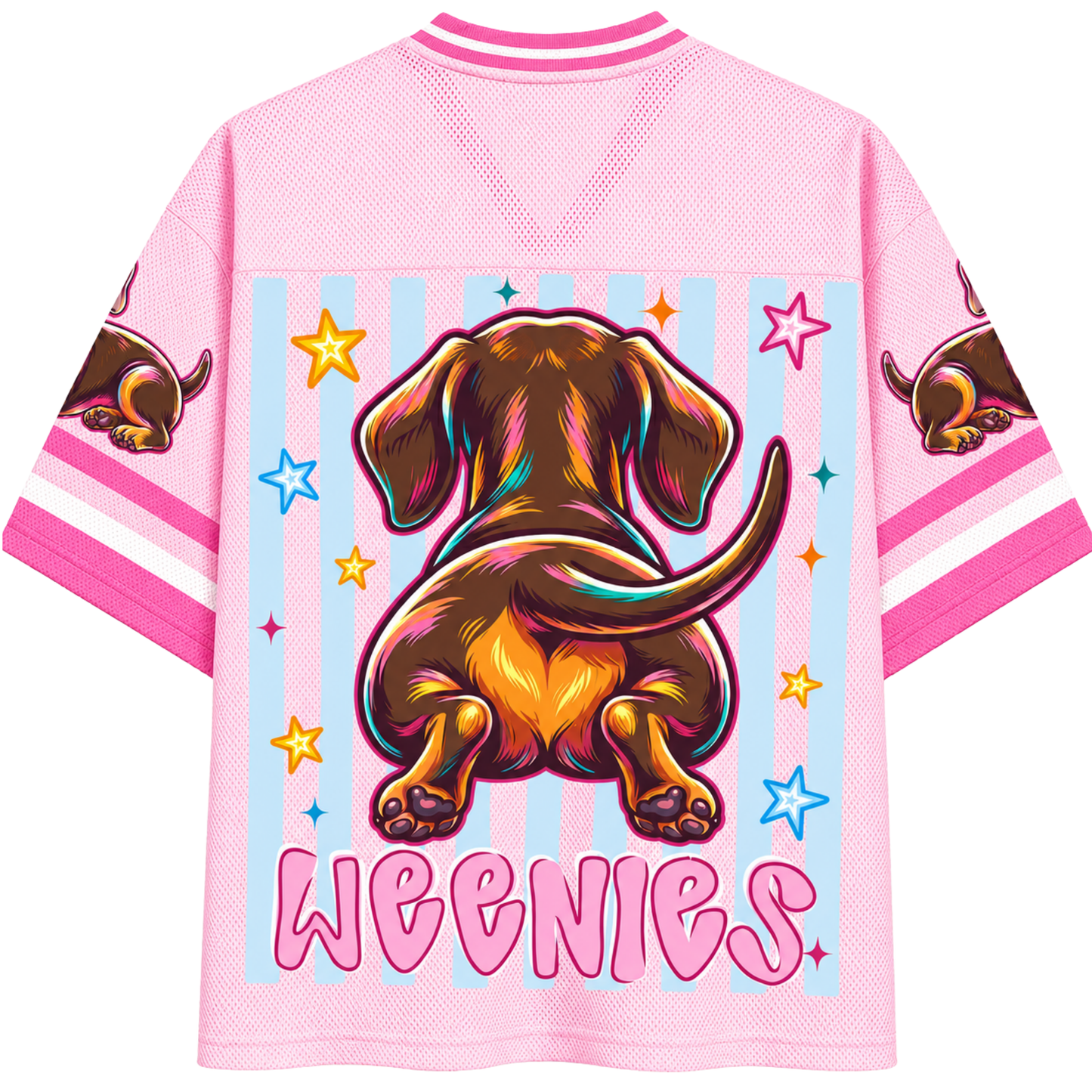 ChaoticcClub Less Meanies More Weenies Mesh Jersey