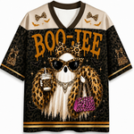 ChaoticClub Boo Jee Leopard Mesh Jersey