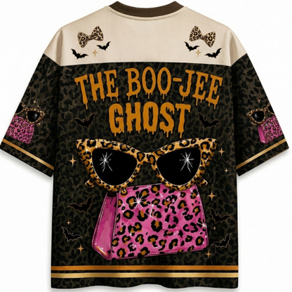 ChaoticClub Boo Jee Leopard Mesh Jersey