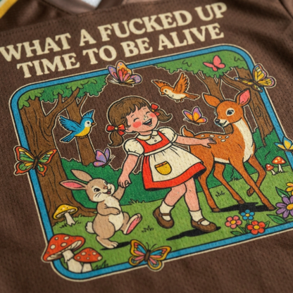 ChaoticClub What A Fucked Up Time Mesh Jersey