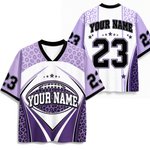 ChaoticClub Gameday Name Leopard Personalized Mesh Jersey