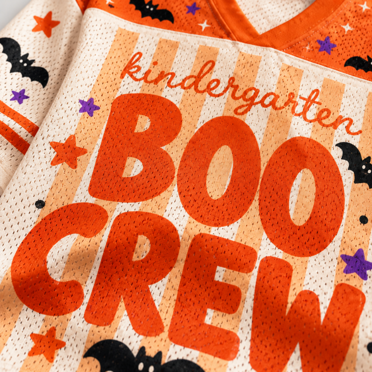 Chaotic Club Boo Crew Grade Level Halloween Sports Mesh Jersey