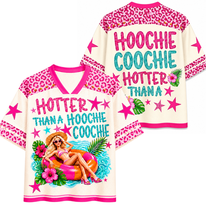 ChaoticClub Hotter Than a Hoochie Coochie Mesh Jersey