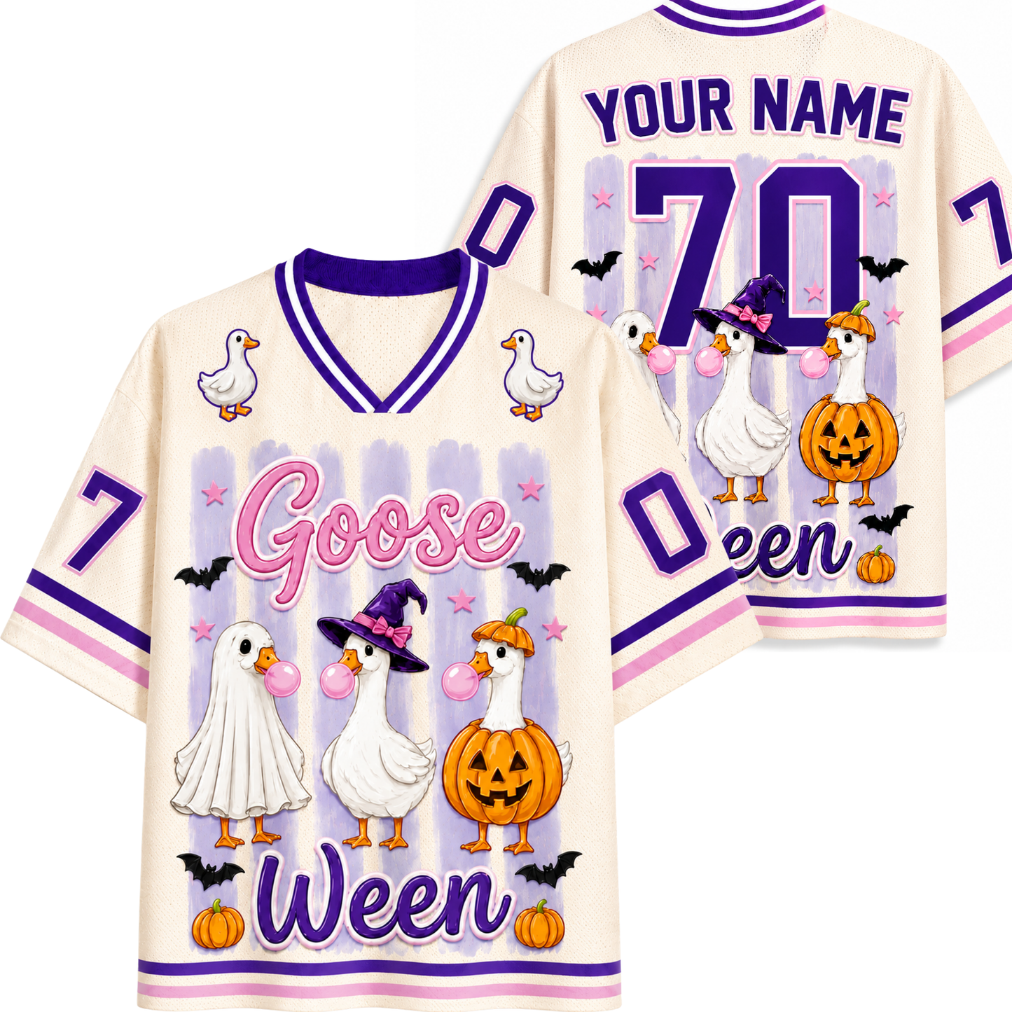 ChaoticClub Goose Bubblegum Halloween Mesh Jersey