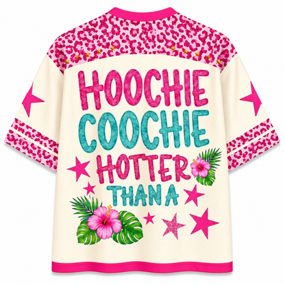 ChaoticClub Hotter Than a Hoochie Coochie Mesh Jersey