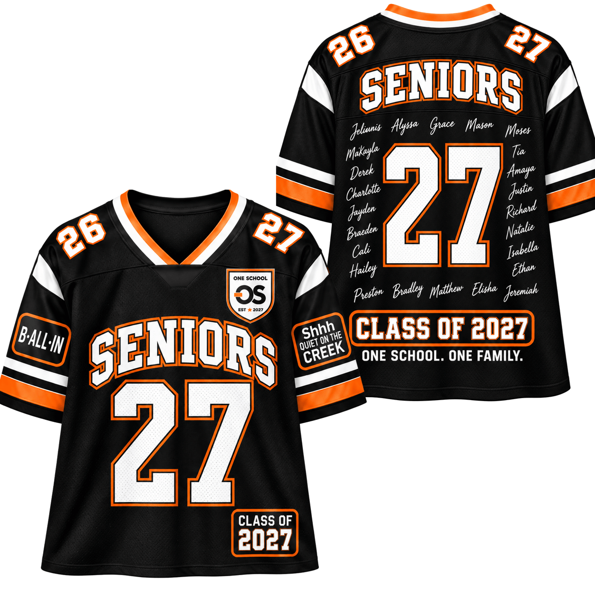 Chaotic Club Class Of 2027 Mesh Jersey