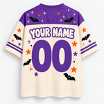 Chaotic Club Boo Crew Grade Level Halloween Sports Mesh Jersey