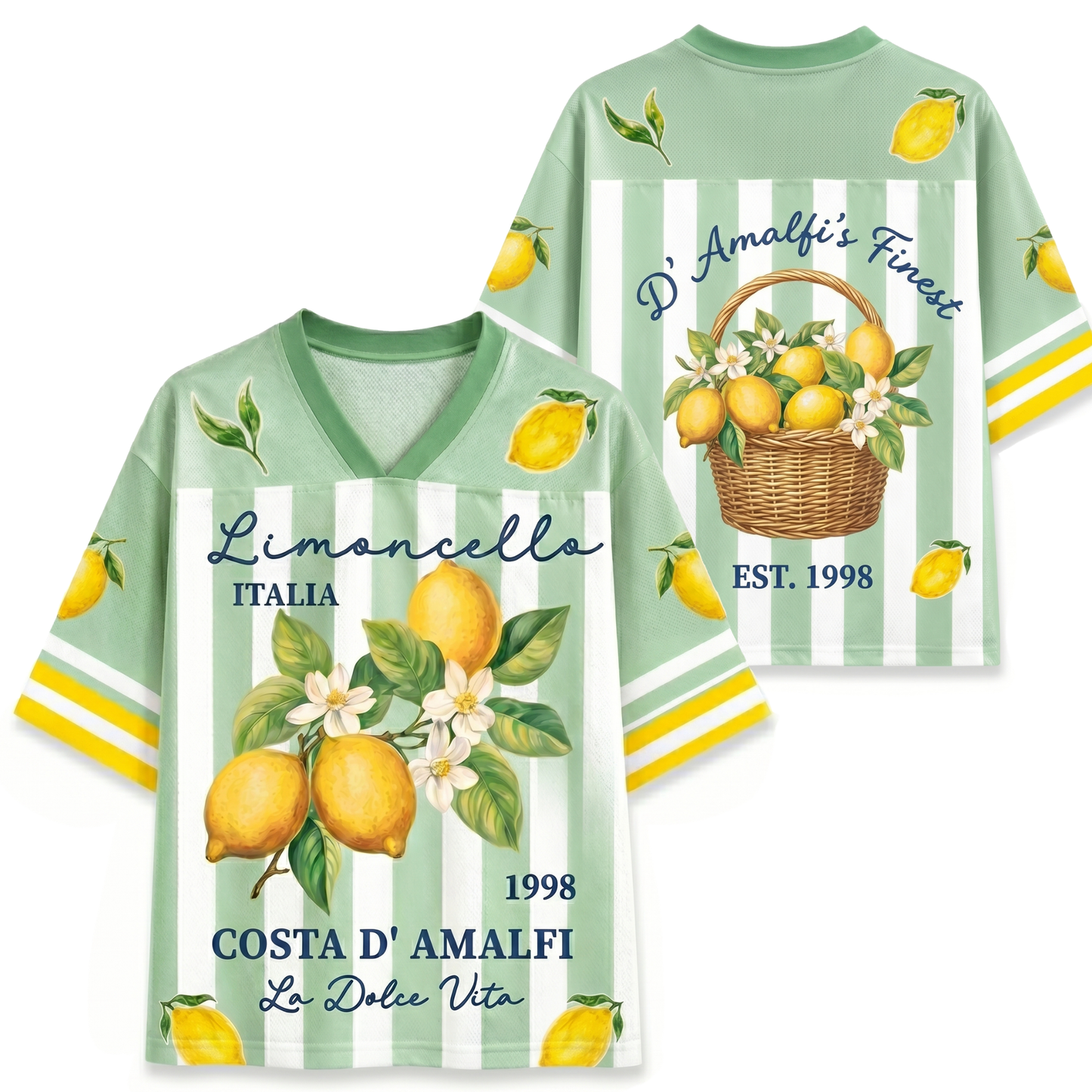 ChaoticClub Limoncello La Dolce Vita Summer Mesh Jersey