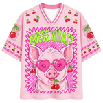 ChaoticClub Guess What Piggy Butt Summer Mesh Jersey
