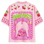 ChaoticClub Guess What Piggy Butt Summer Mesh Jersey