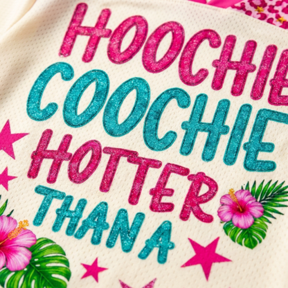 ChaoticClub Hotter Than a Hoochie Coochie Mesh Jersey