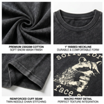 ChaoticClub Sorry For What My Face Said Washed T-Shirt