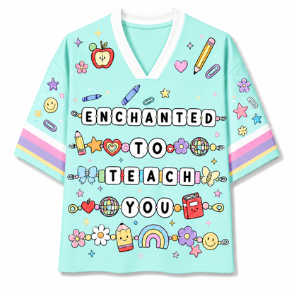 ChaoticClub Enchanted To Teach Friendship Bracelet Mesh Jersey
