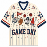 Chaotic Club Football Characters Game Day Tailgate Mesh Jersey