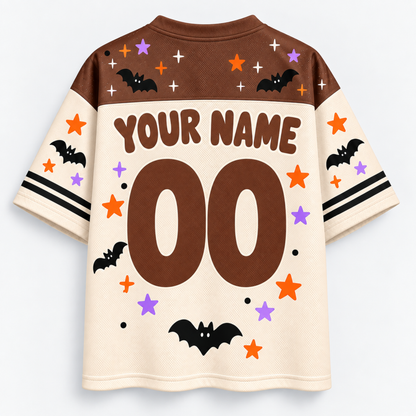 Chaotic Club Boo Crew Grade Level Halloween Sports Mesh Jersey