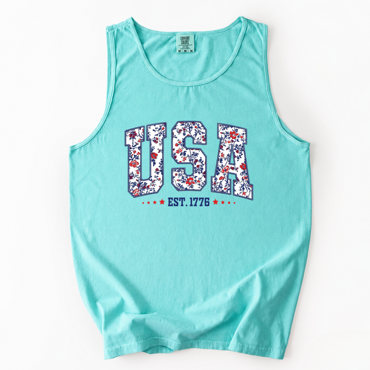 ChaoticClub Flower USA Tank Top