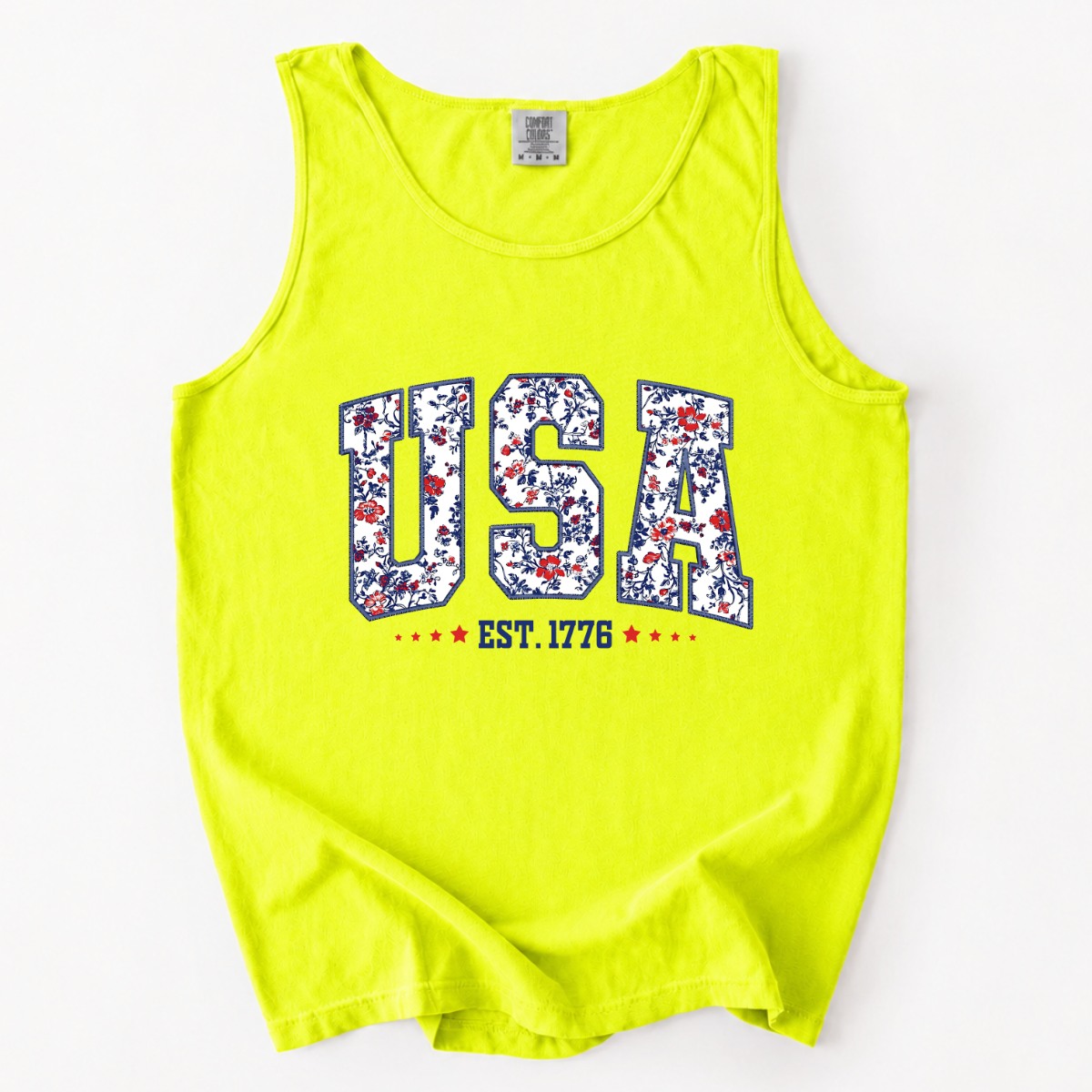 ChaoticClub Flower USA Tank Top