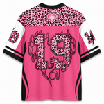 ChaoticClub Strawberry Jams Glock Leopard Pink Raccoon Mesh Jersey