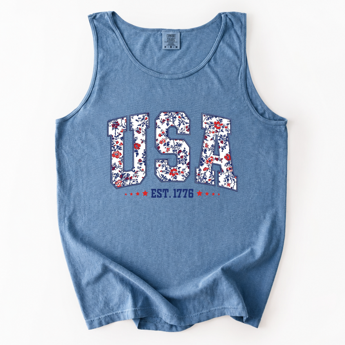 ChaoticClub Flower USA Tank Top