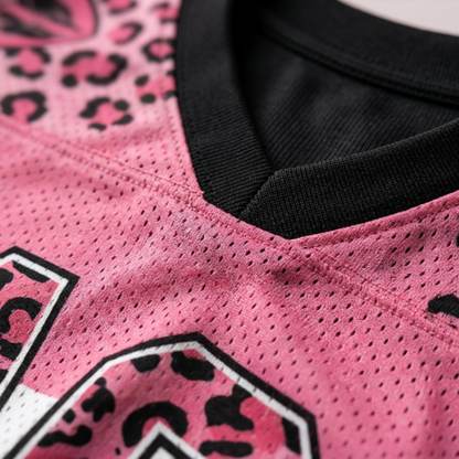 ChaoticClub Strawberry Jams Glock Leopard Pink Raccoon Mesh Jersey