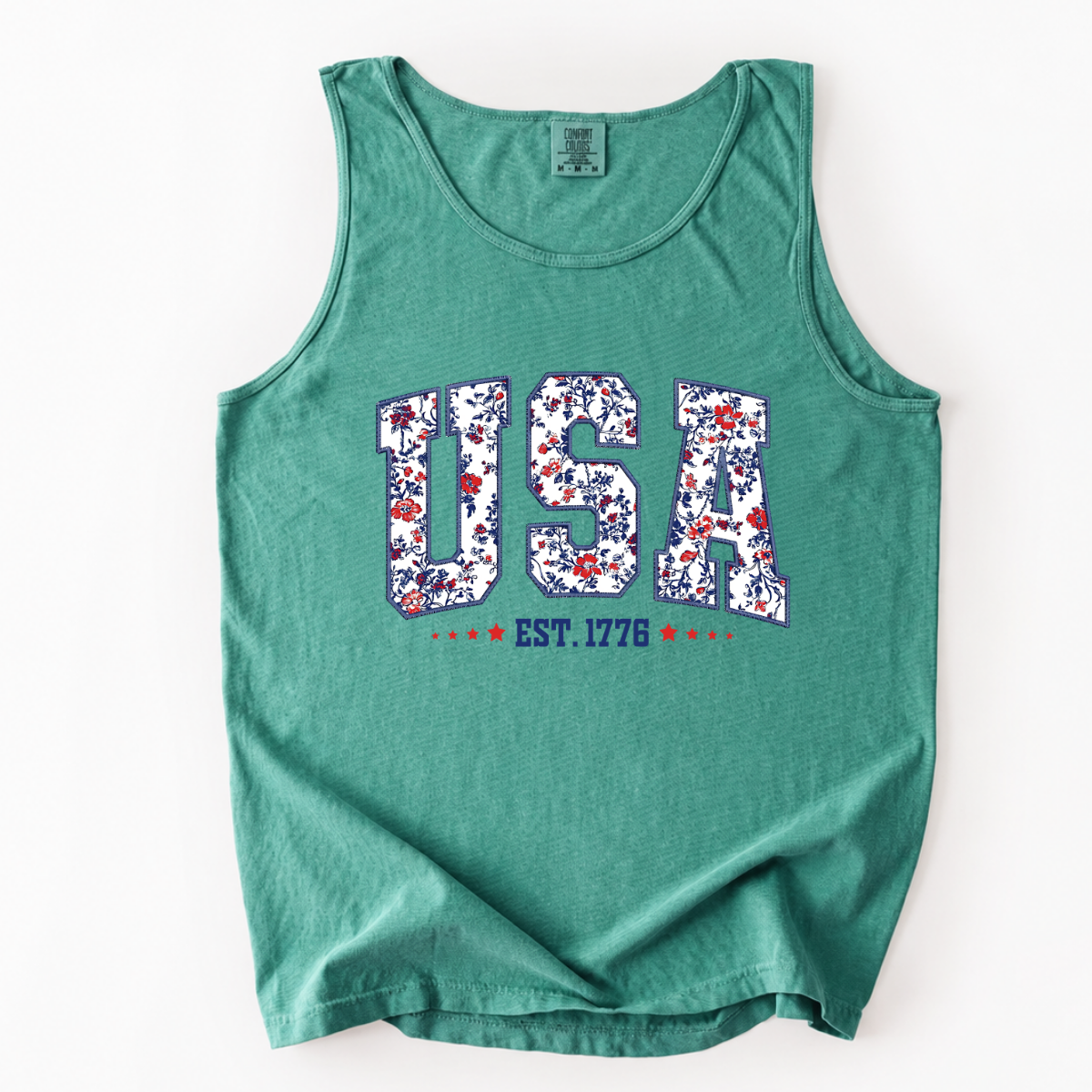 ChaoticClub Flower USA Tank Top