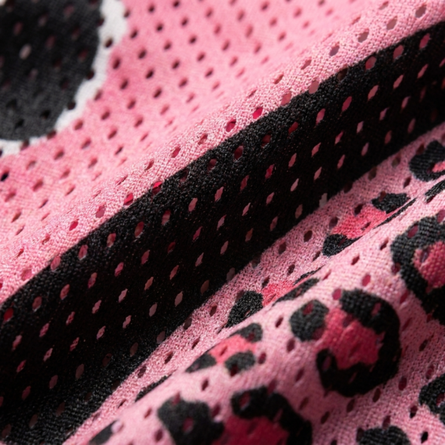 ChaoticClub Strawberry Jams Glock Leopard Pink Raccoon Mesh Jersey