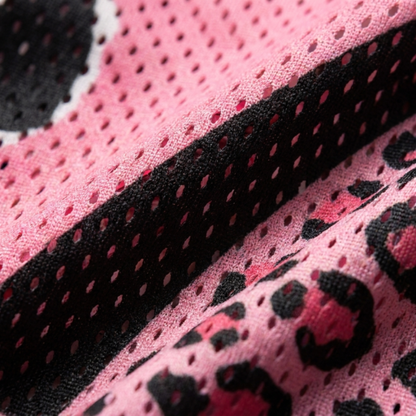 ChaoticClub Strawberry Jams Glock Leopard Pink Raccoon Mesh Jersey