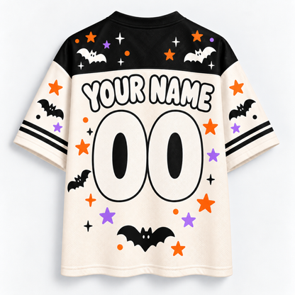 Chaotic Club Boo Crew Grade Level Halloween Sports Mesh Jersey
