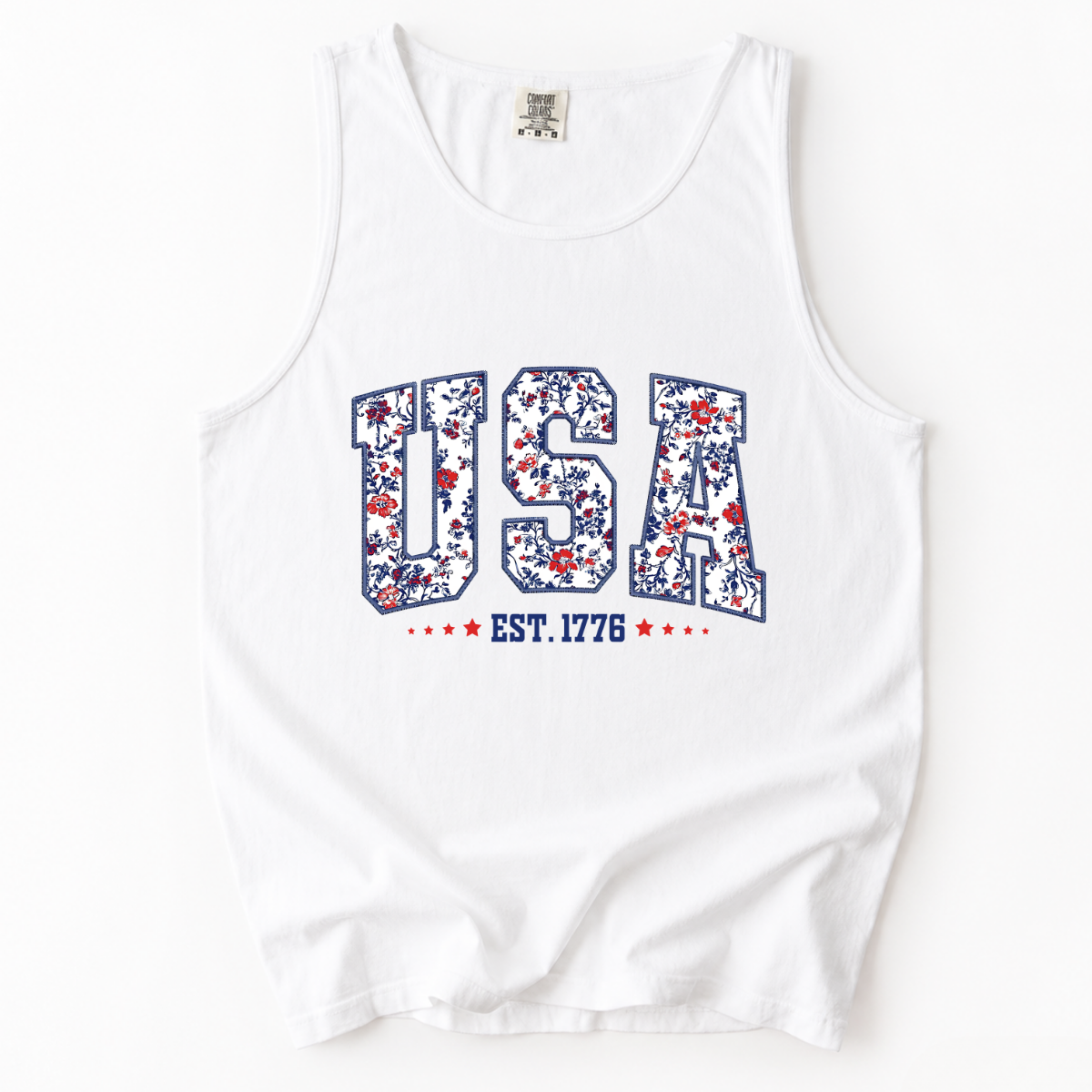 ChaoticClub Flower USA Tank Top